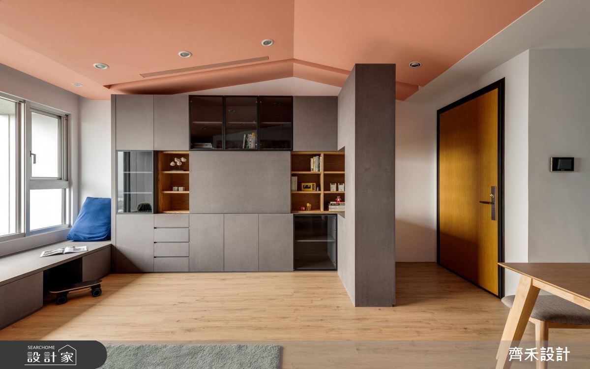 35坪新成屋(5年以下)＿休閒風客廳案例圖片＿齊禾設計有限公司＿齊禾_20之6