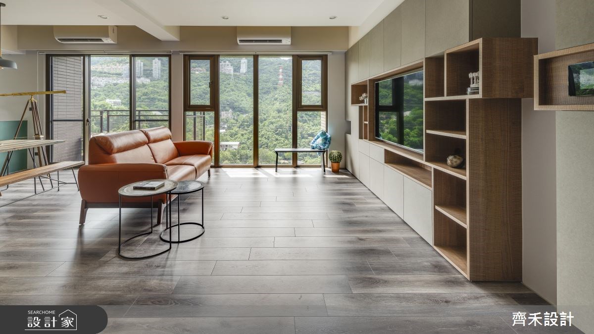 40坪新成屋(5年以下)＿混搭風客廳案例圖片＿齊禾設計有限公司＿齊禾_21之3