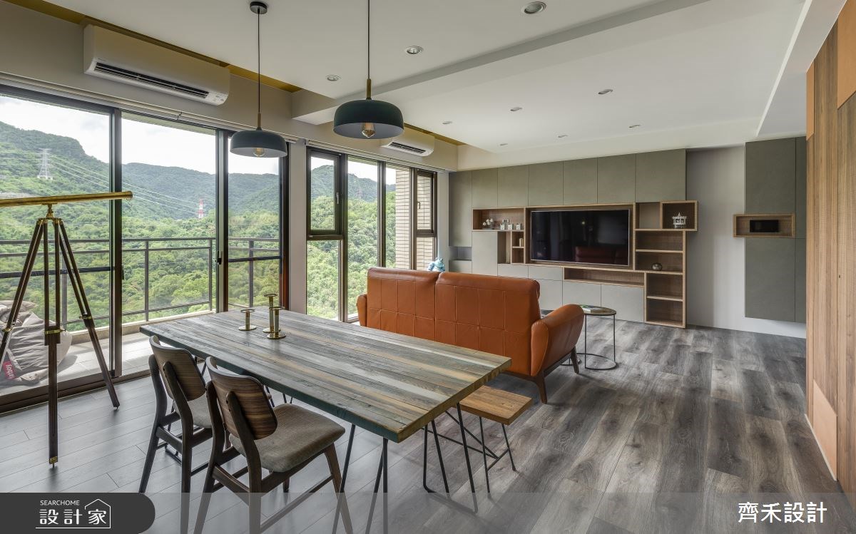 40坪新成屋(5年以下)＿混搭風餐廳案例圖片＿齊禾設計有限公司＿齊禾_21之7
