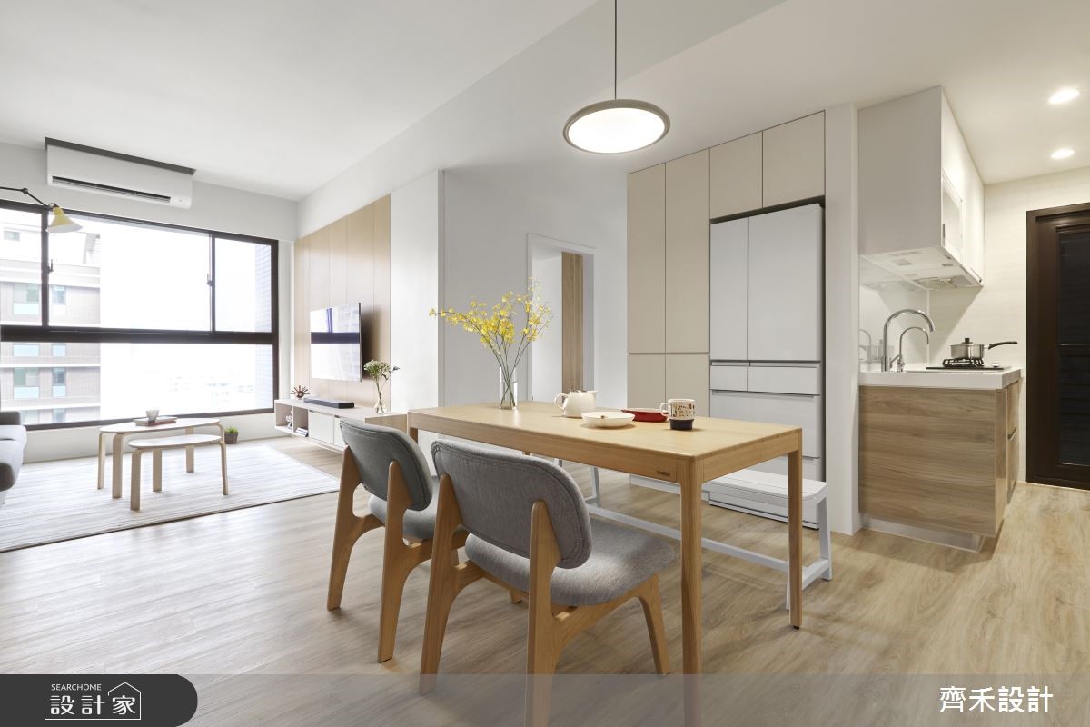 24坪新成屋(5年以下)＿簡約風餐廳案例圖片＿齊禾設計有限公司＿齊禾_22之1