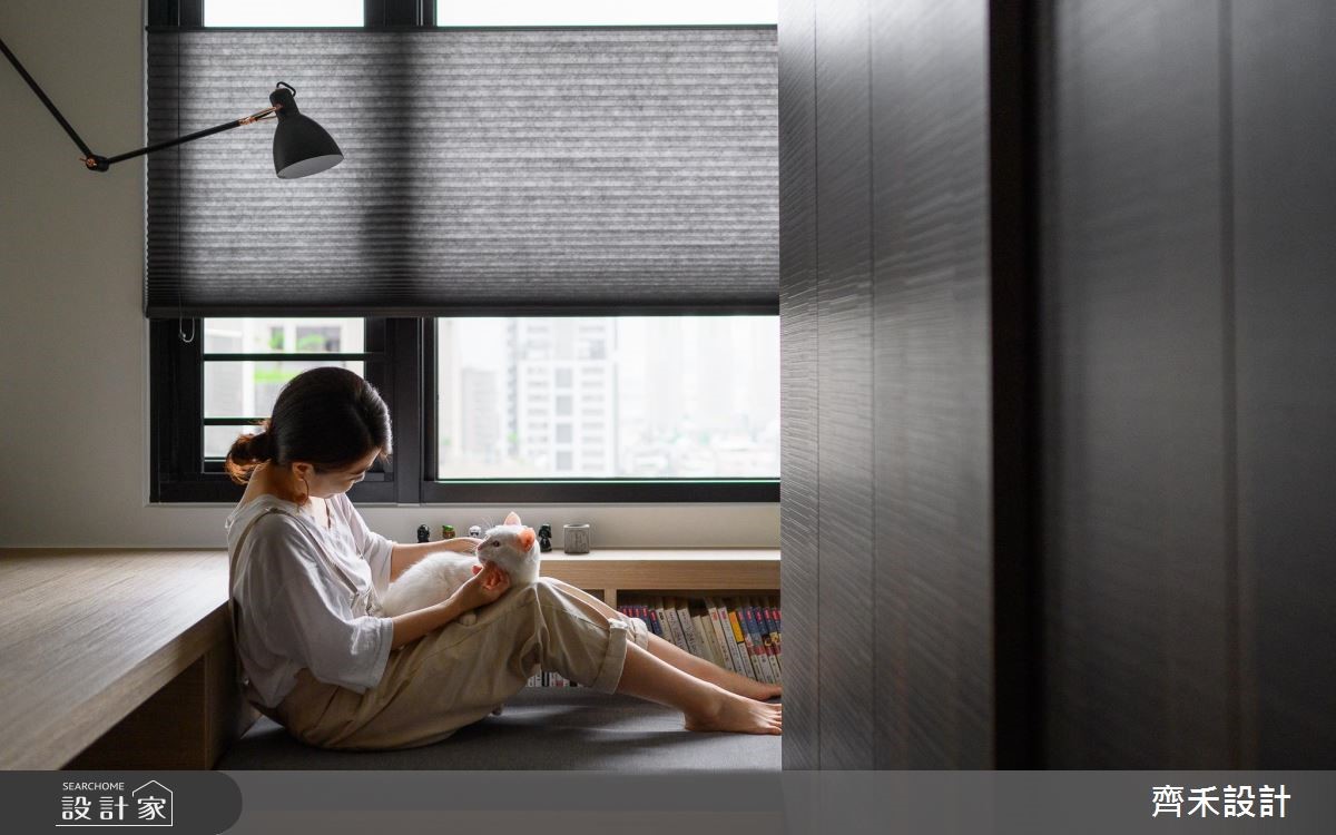 24坪新成屋(5年以下)＿現代風書房案例圖片＿齊禾設計有限公司＿齊禾_26之12