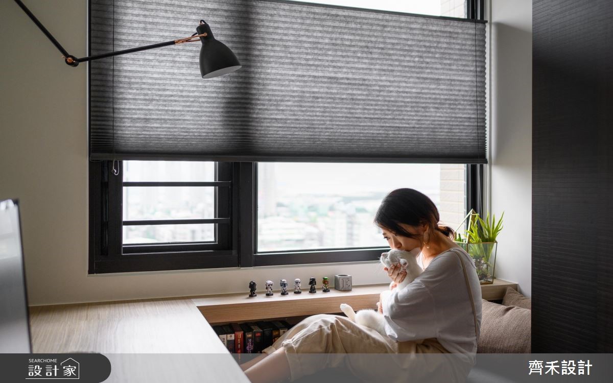 24坪新成屋(5年以下)＿現代風書房案例圖片＿齊禾設計有限公司＿齊禾_26之13
