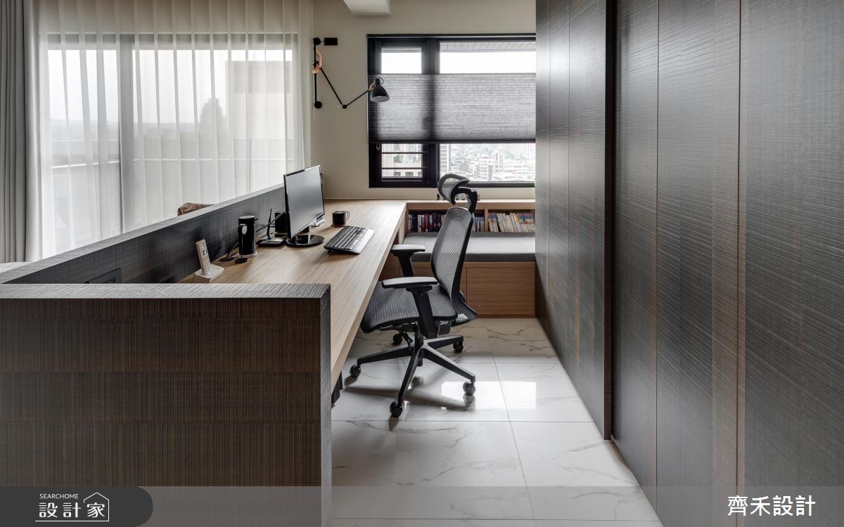 24坪新成屋(5年以下)＿現代風書房案例圖片＿齊禾設計有限公司＿齊禾_26之10