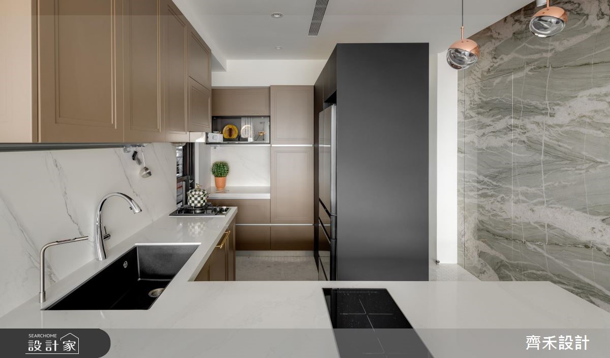 24坪新成屋(5年以下)＿現代風廚房案例圖片＿齊禾設計有限公司＿齊禾_26之8