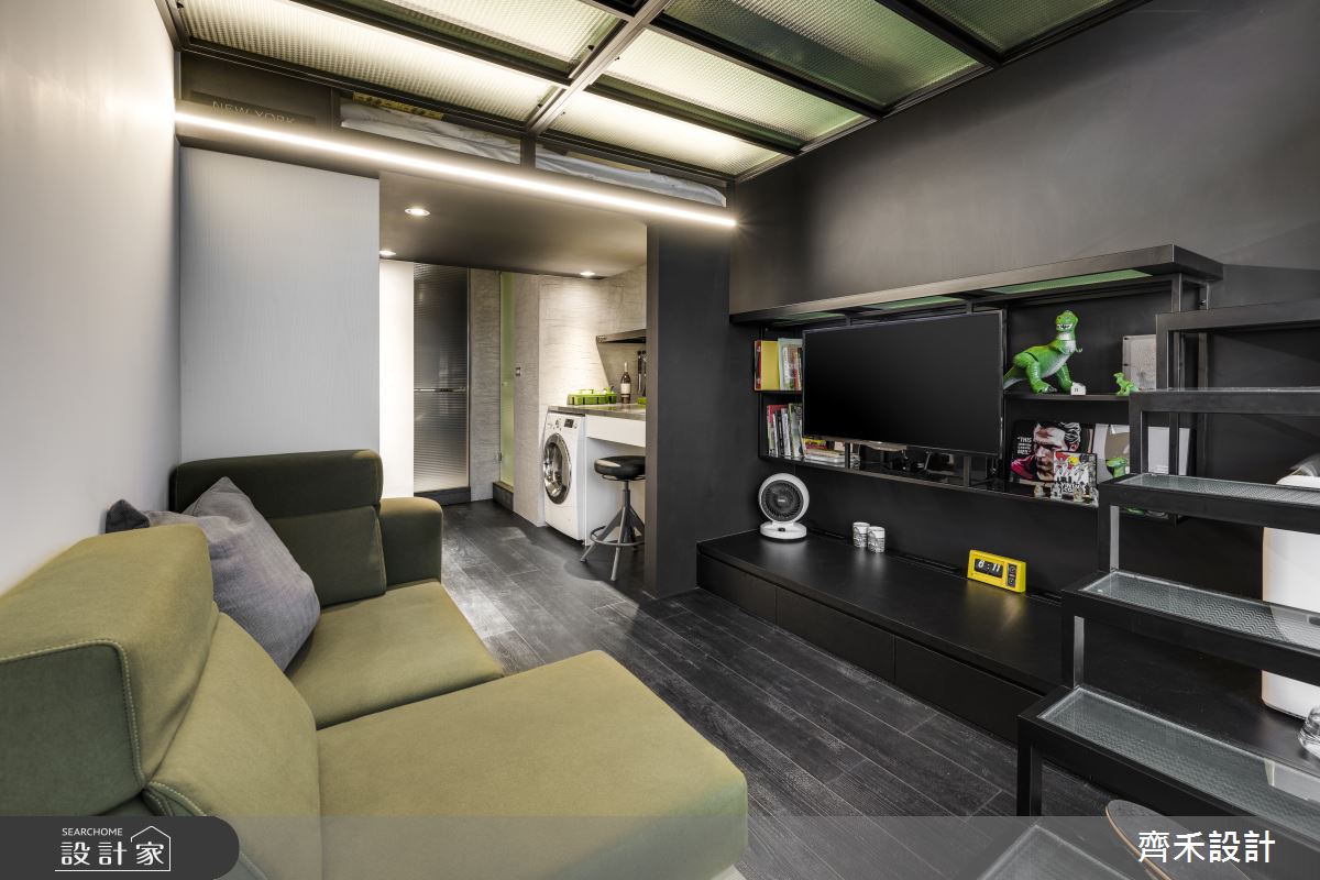 5坪老屋(16~30年)＿工業風客廳案例圖片＿齊禾設計有限公司＿齊禾_27之5
