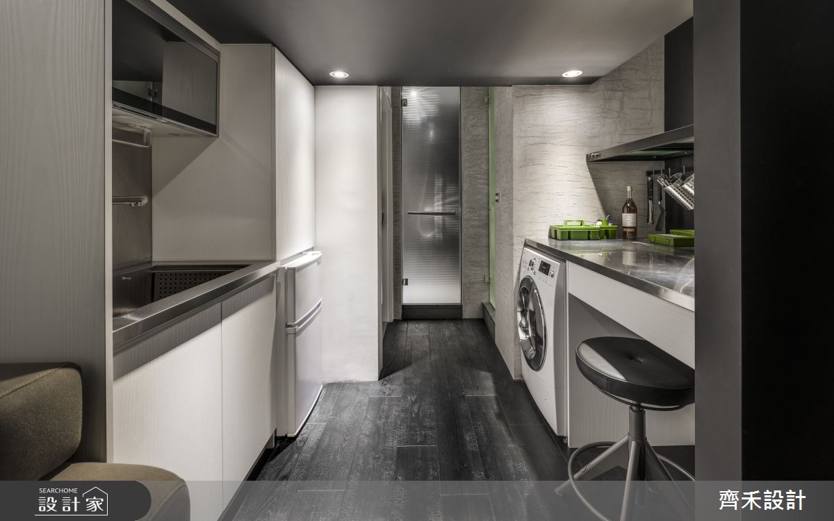 5坪老屋(16~30年)＿工業風廚房案例圖片＿齊禾設計有限公司＿齊禾_27之5