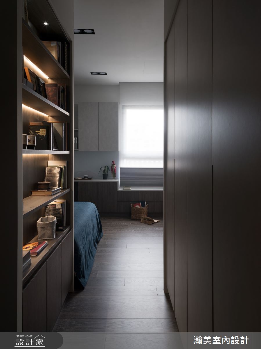 60坪新成屋(5年以下)＿混搭風臥室案例圖片＿瀚美室內設計＿瀚美_現代x美式的理想交織之21