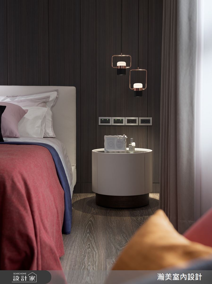 60坪新成屋(5年以下)＿混搭風臥室案例圖片＿瀚美室內設計＿瀚美_現代x美式的理想交織之25