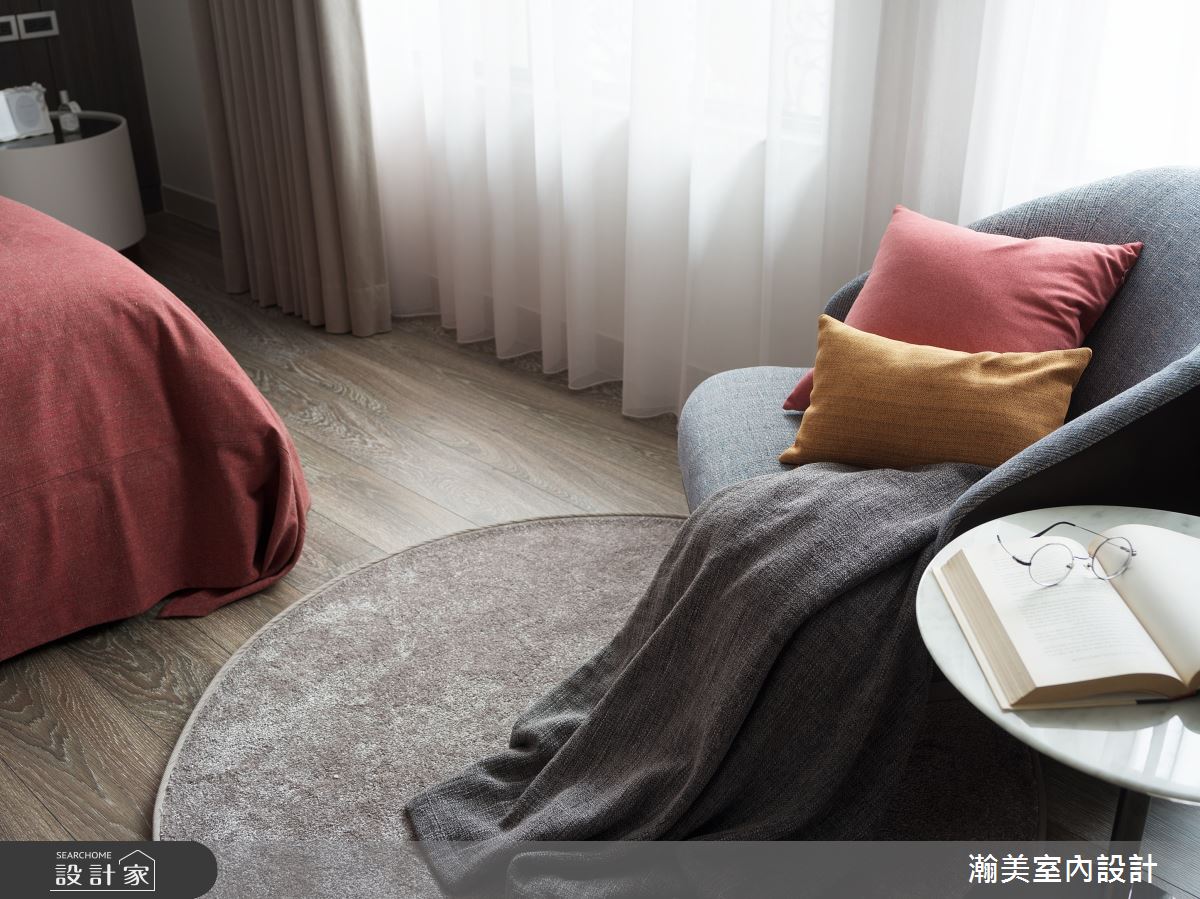60坪新成屋(5年以下)＿混搭風臥室案例圖片＿瀚美室內設計＿瀚美_現代x美式的理想交織之26