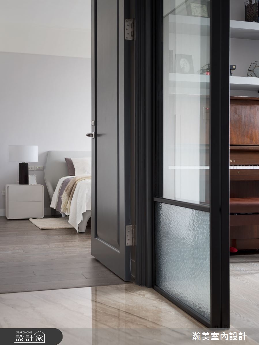 60坪新成屋(5年以下)＿混搭風臥室案例圖片＿瀚美室內設計＿瀚美_現代x美式的理想交織之27