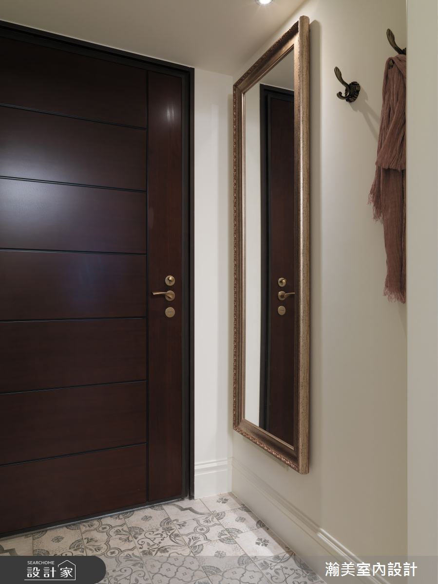 34坪新成屋(5年以下)＿北歐風玄關案例圖片＿瀚美室內設計＿瀚美_我有個北歐夢之1