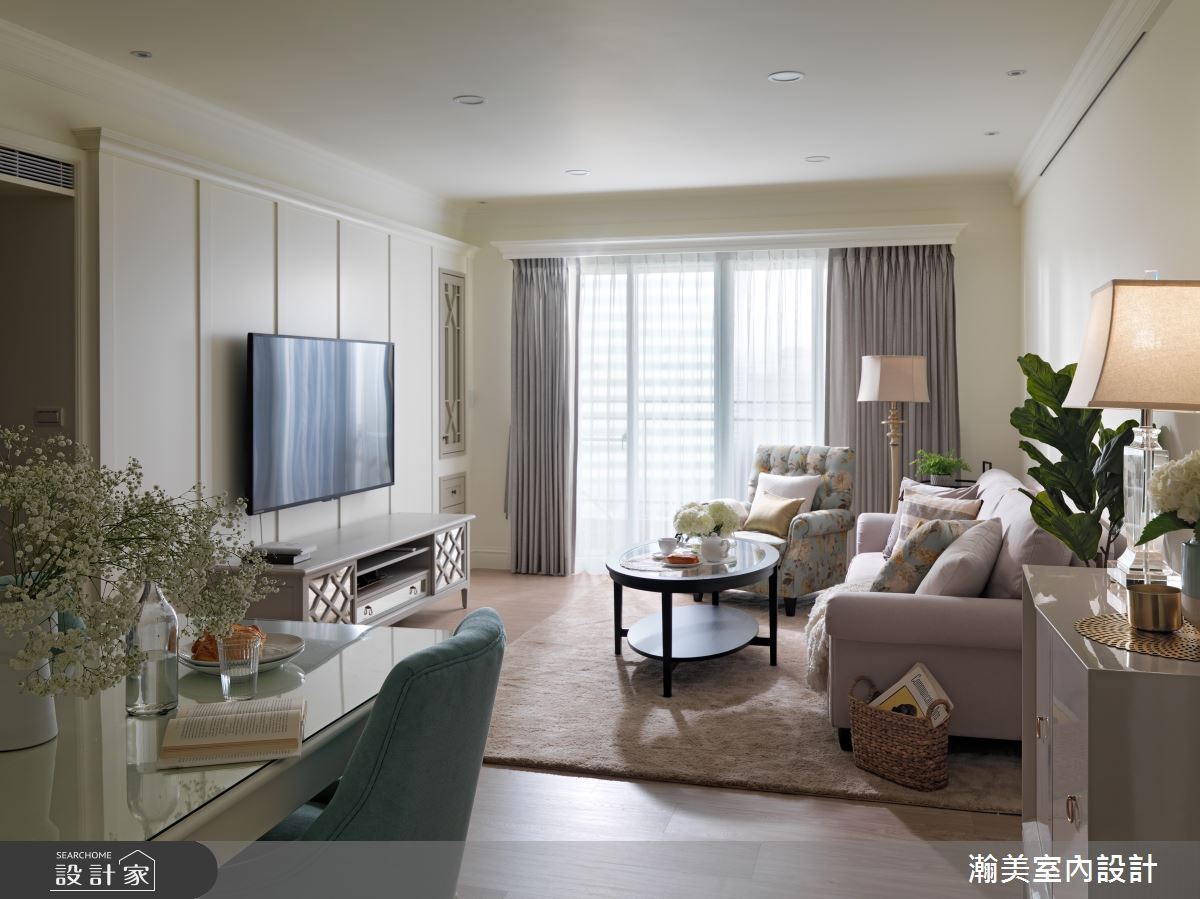 34坪新成屋(5年以下)＿北歐風客廳案例圖片＿瀚美室內設計＿瀚美_我有個北歐夢之3