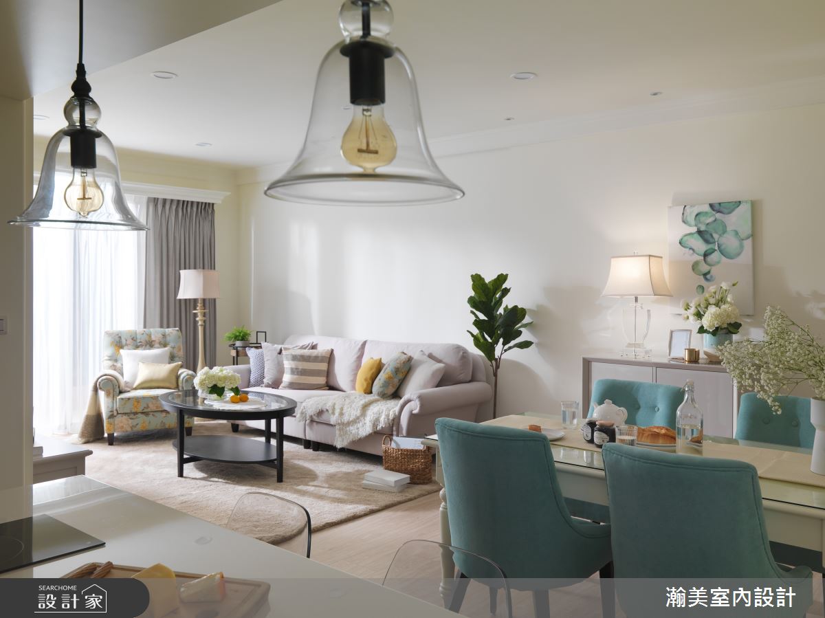 34坪新成屋(5年以下)＿北歐風餐廳案例圖片＿瀚美室內設計＿瀚美_我有個北歐夢之5