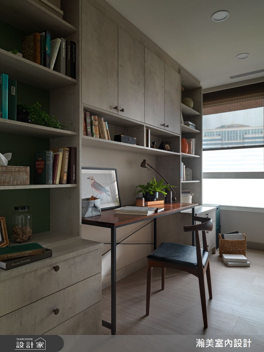 34坪新成屋(5年以下)＿北歐風書房案例圖片＿瀚美室內設計＿瀚美_我有個北歐夢之11