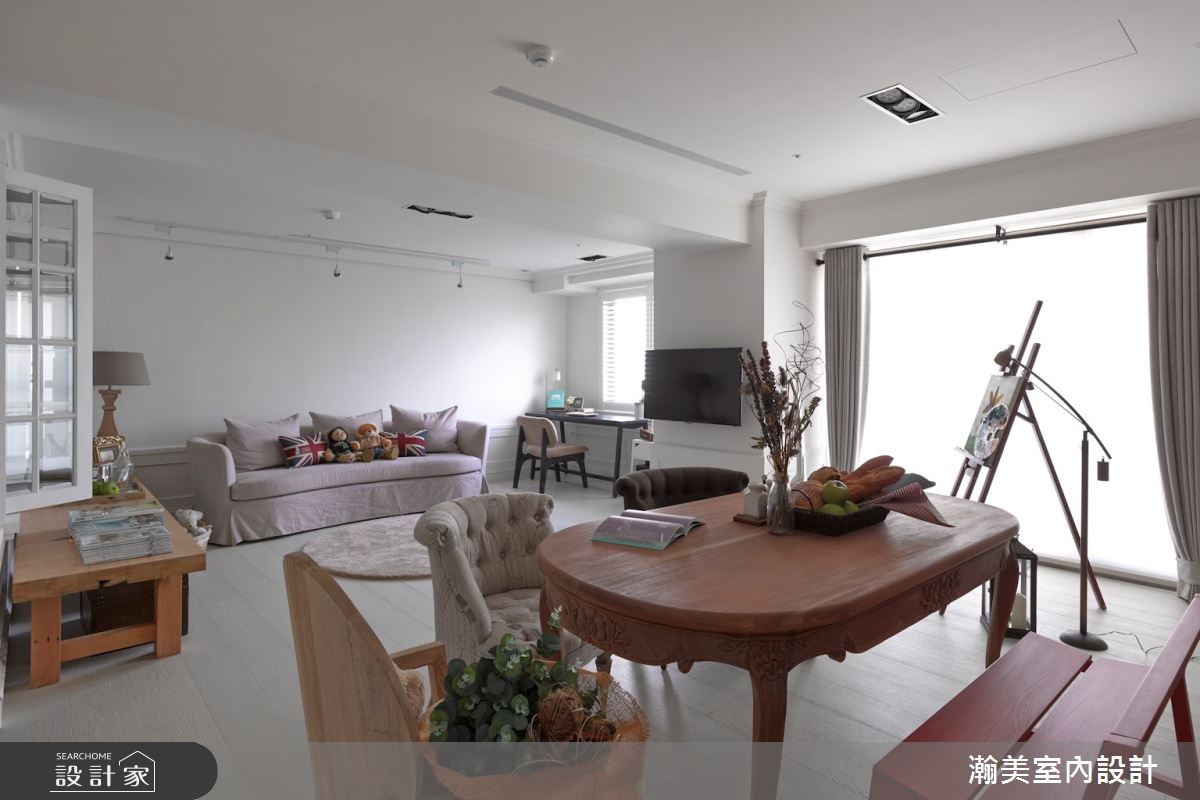 20坪新成屋(5年以下)＿美式風餐廳案例圖片＿瀚美室內設計＿瀚美_獨處的自在之5