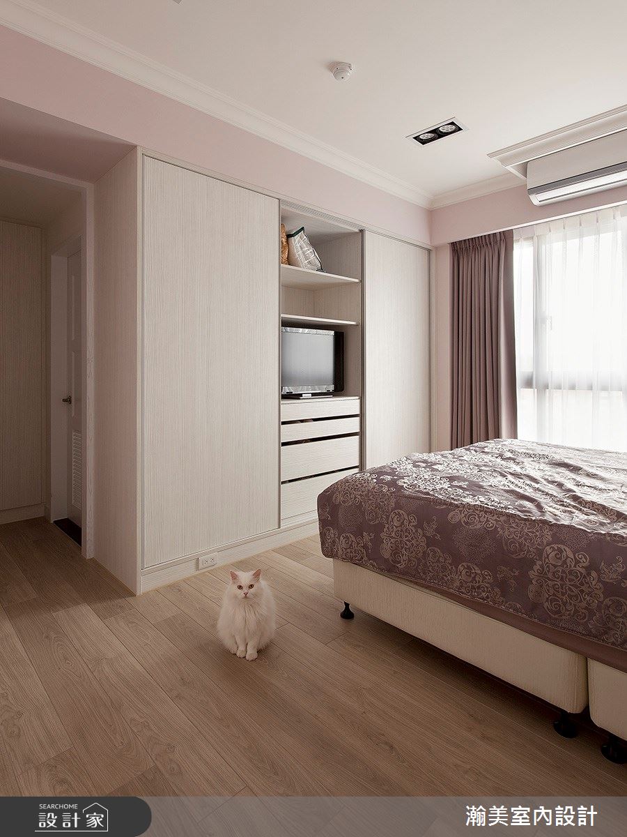 29坪新成屋(5年以下)＿美式風臥室案例圖片＿瀚美室內設計＿瀚美_與貓的奇幻童話之9