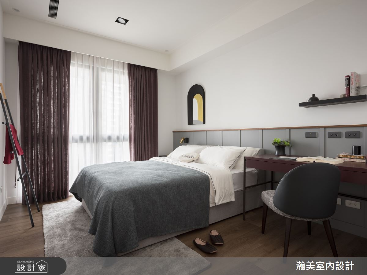 43坪新成屋(5年以下)＿美式風臥室案例圖片＿瀚美室內設計＿瀚美_築一段美好生活之17
