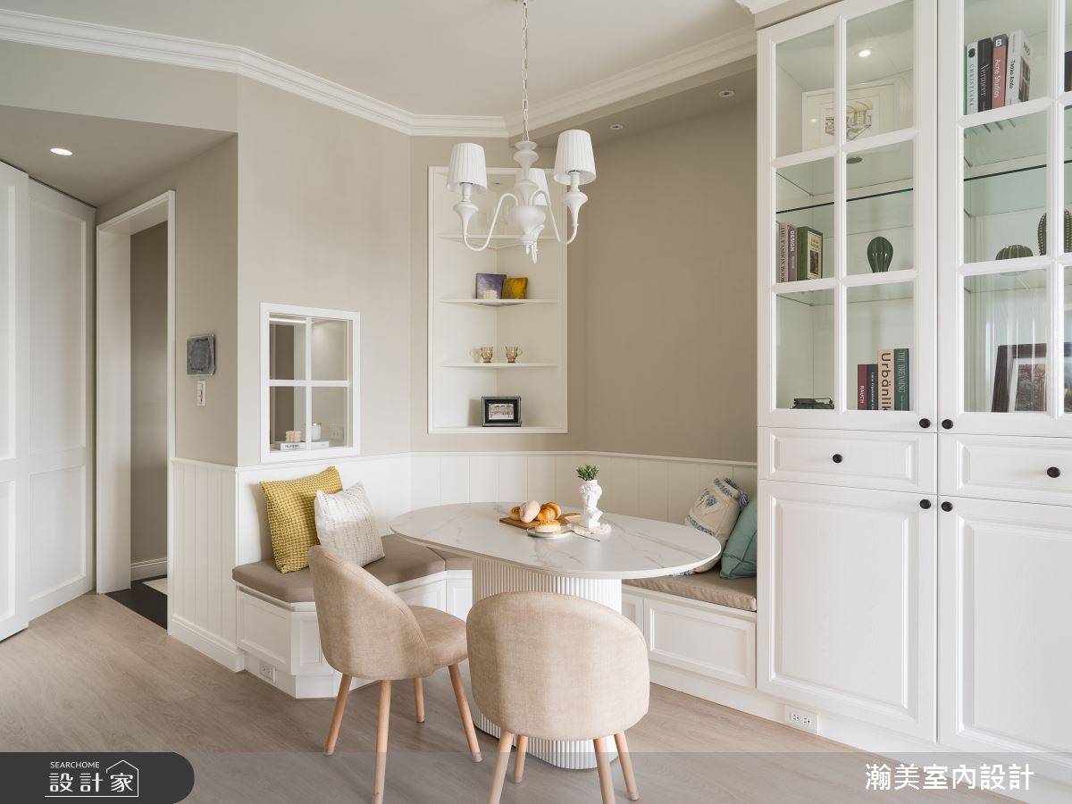 32坪預售屋＿美式風餐廳案例圖片＿瀚美室內設計＿瀚美_唯美時光之3