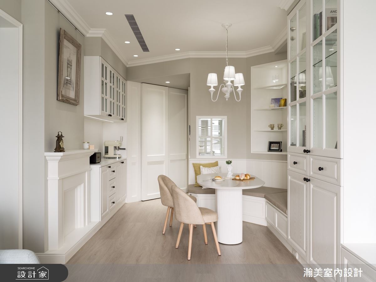 32坪預售屋＿美式風餐廳案例圖片＿瀚美室內設計＿瀚美_唯美時光之2