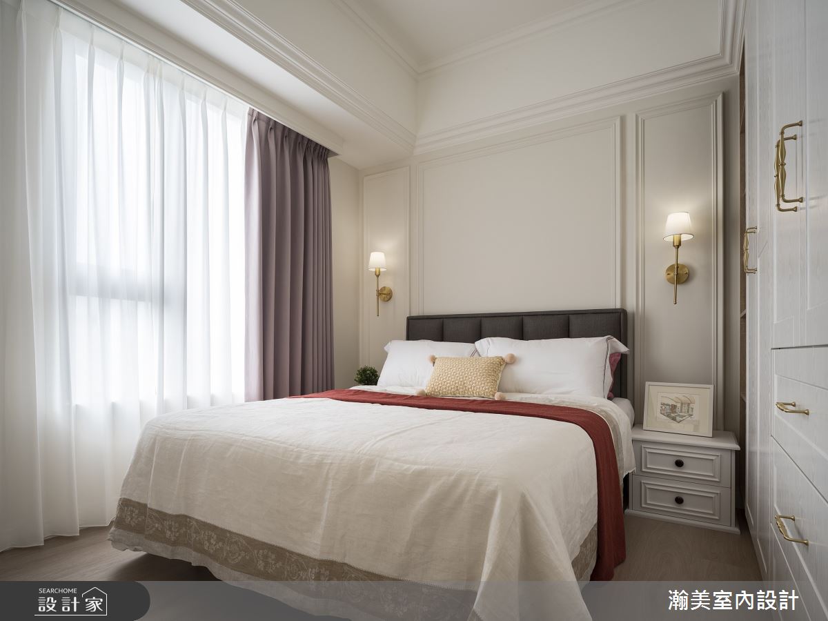 32坪預售屋＿美式風臥室案例圖片＿瀚美室內設計＿瀚美_唯美時光之13