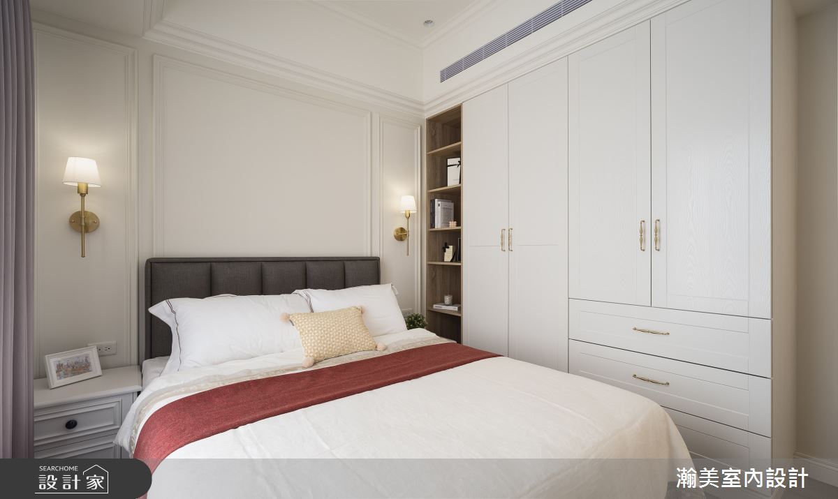 32坪預售屋＿美式風臥室案例圖片＿瀚美室內設計＿瀚美_唯美時光之14