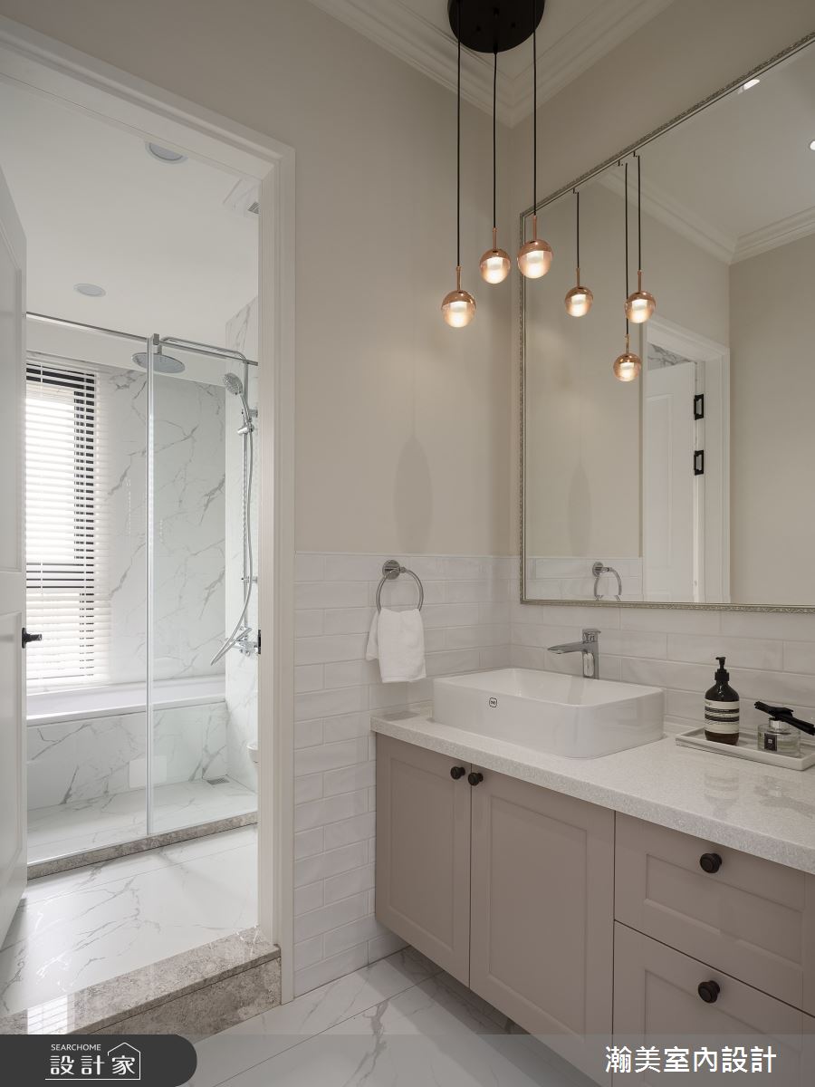 32坪預售屋＿美式風浴室案例圖片＿瀚美室內設計＿瀚美_唯美時光之16
