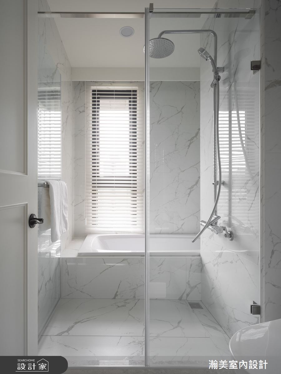 32坪預售屋＿美式風浴室案例圖片＿瀚美室內設計＿瀚美_唯美時光之17