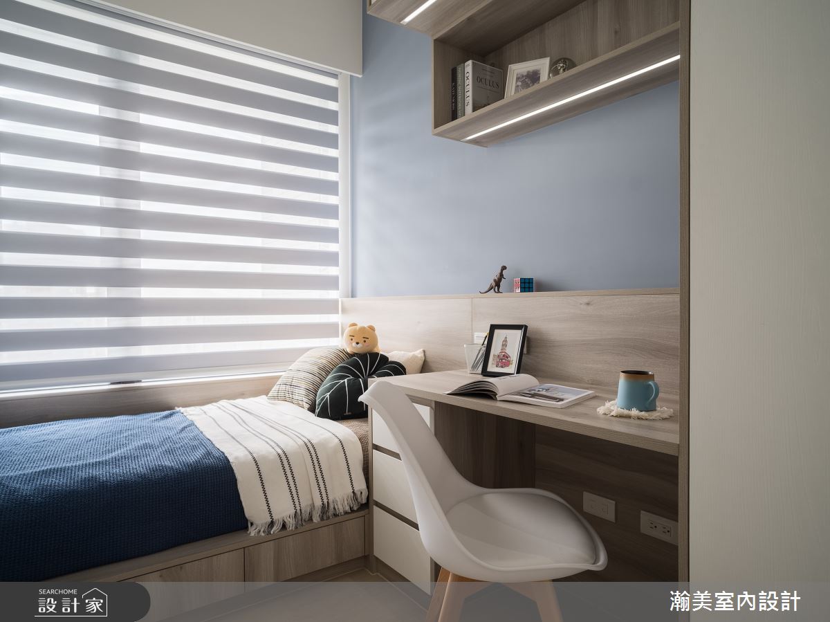 32坪預售屋＿美式風臥室兒童房兒童房案例圖片＿瀚美室內設計＿瀚美_唯美時光之21