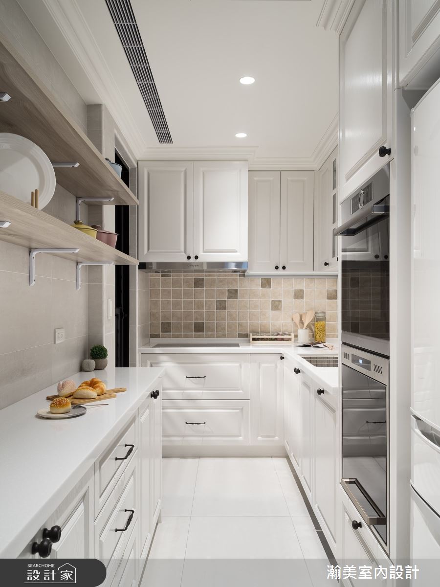 32坪預售屋＿美式風廚房案例圖片＿瀚美室內設計＿瀚美_唯美時光之11