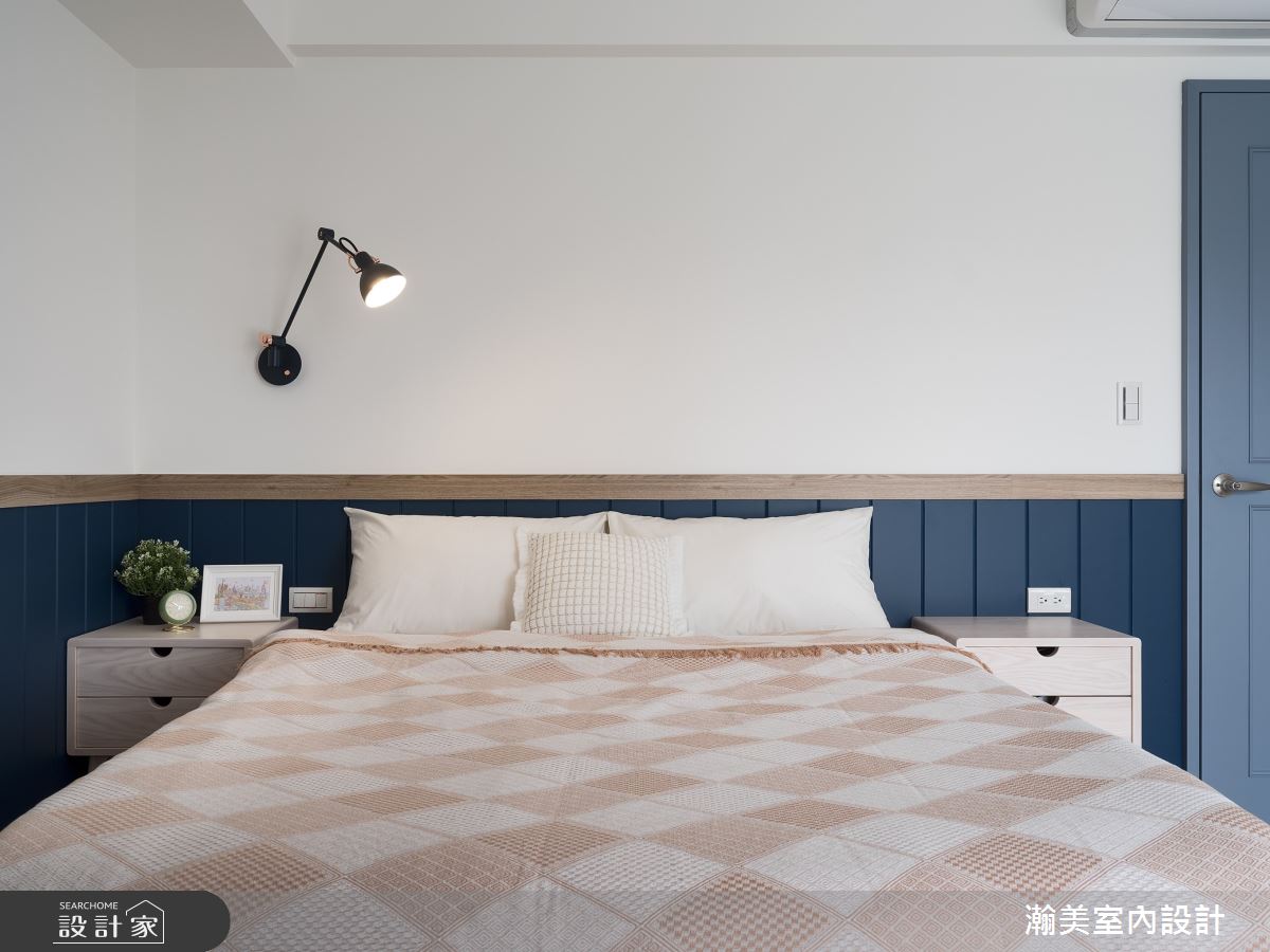 60坪新成屋(5年以下)＿美式風臥室案例圖片＿瀚美室內設計＿瀚美_裸心納景之24