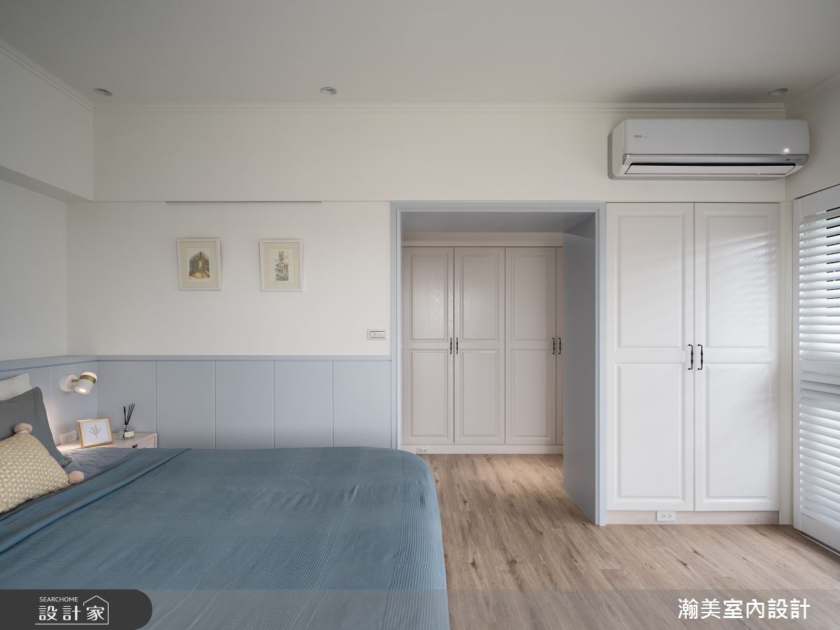 60坪新成屋(5年以下)＿美式風臥室案例圖片＿瀚美室內設計＿瀚美_裸心納景之19