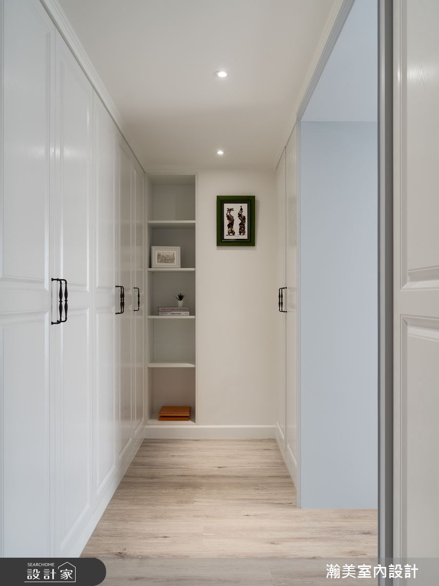 60坪新成屋(5年以下)＿美式風臥室更衣間案例圖片＿瀚美室內設計＿瀚美_裸心納景之18