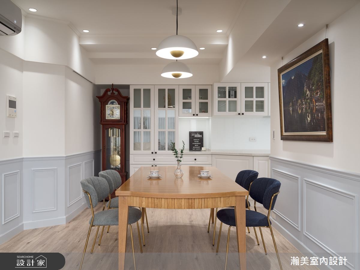 60坪新成屋(5年以下)＿美式風餐廳案例圖片＿瀚美室內設計＿瀚美_裸心納景之6