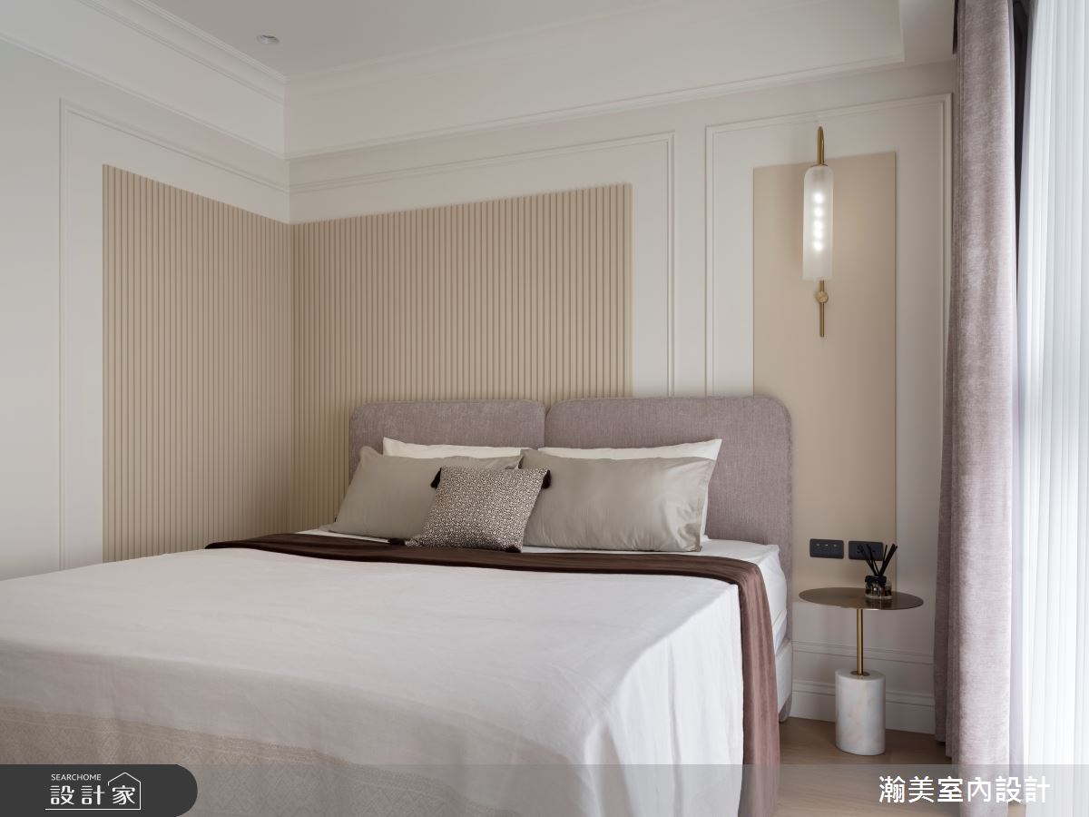 新成屋(5年以下)＿美式風臥室案例圖片＿瀚美室內設計＿瀚美_理想中的法式輕奢之13