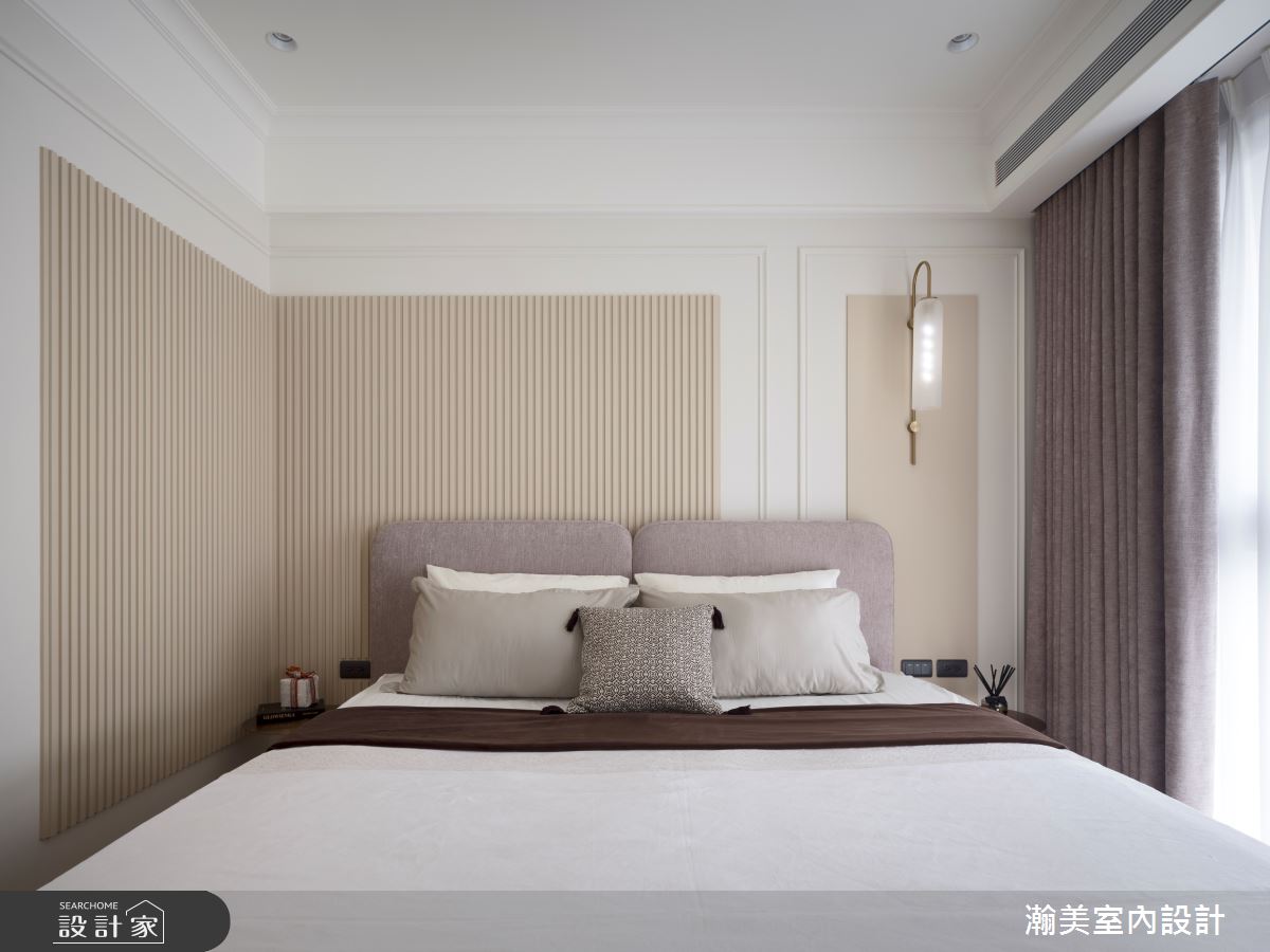 新成屋(5年以下)＿美式風臥室案例圖片＿瀚美室內設計＿瀚美_理想中的法式輕奢之14
