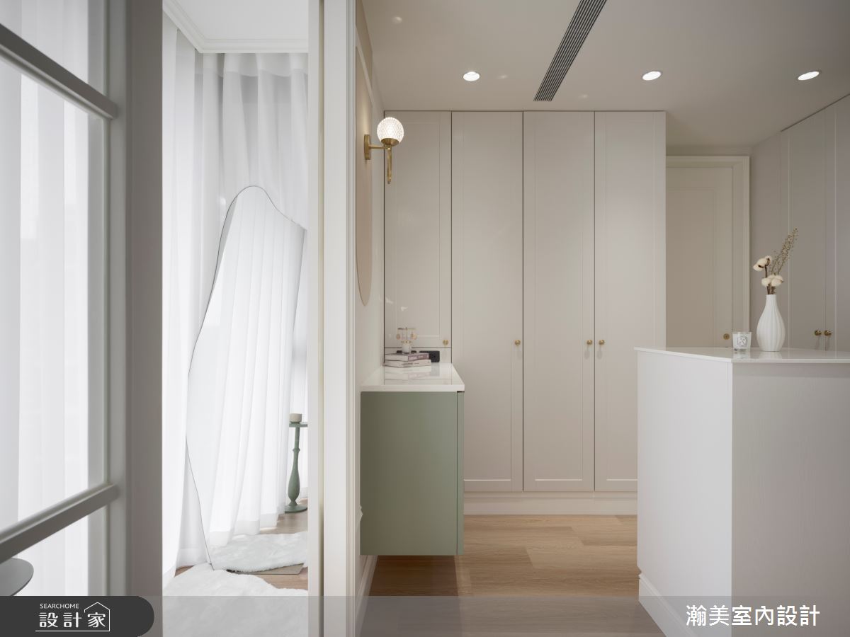 新成屋(5年以下)＿美式風更衣間案例圖片＿瀚美室內設計＿瀚美_理想中的法式輕奢之16