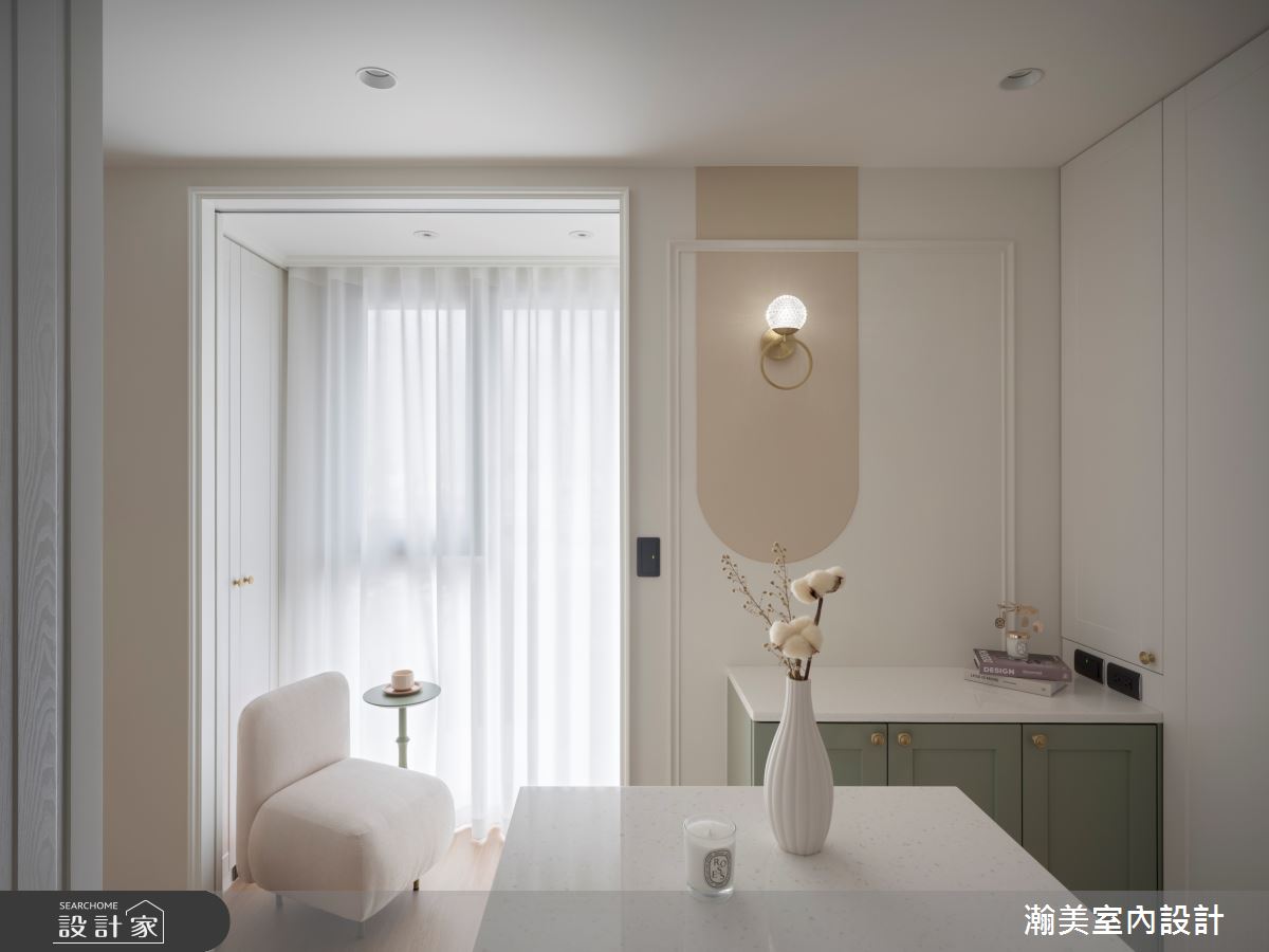 新成屋(5年以下)＿美式風更衣間多功能室案例圖片＿瀚美室內設計＿瀚美_理想中的法式輕奢之19