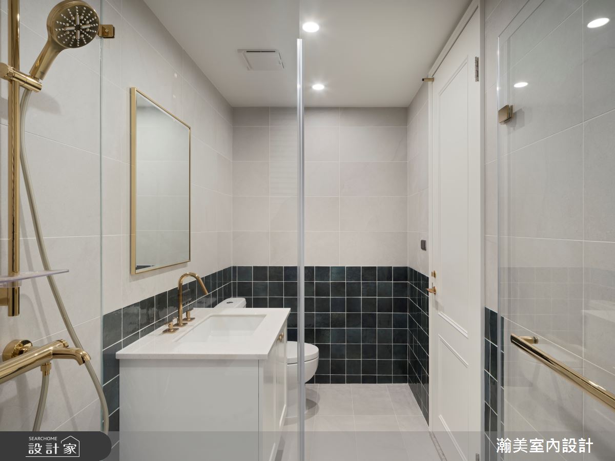 新成屋(5年以下)＿美式風浴室案例圖片＿瀚美室內設計＿瀚美_理想中的法式輕奢之22