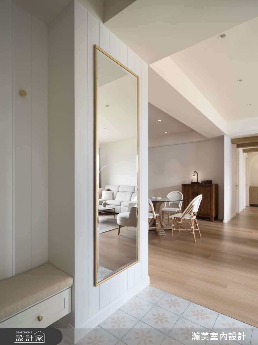 49坪毛胚屋＿休閒美式風玄關餐廳案例圖片＿瀚美室內設計＿瀚美_漢普頓風情之5