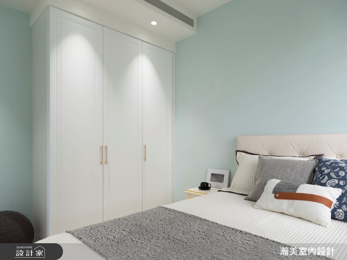 27坪中古屋(5~15年)＿美式風臥室案例圖片＿瀚美室內設計＿瀚美_留白計畫之18