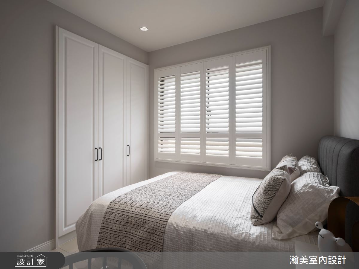 27坪中古屋(5~15年)＿美式風臥室案例圖片＿瀚美室內設計＿瀚美_留白計畫之16