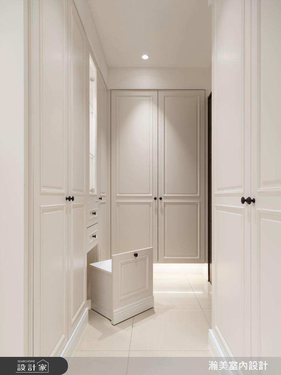 27坪中古屋(5~15年)＿美式風玄關案例圖片＿瀚美室內設計＿瀚美_留白計畫之1
