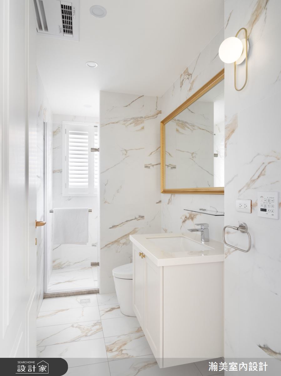 毛胚屋＿美式風浴室案例圖片＿瀚美室內設計＿瀚美_典雅生活圓舞曲之17