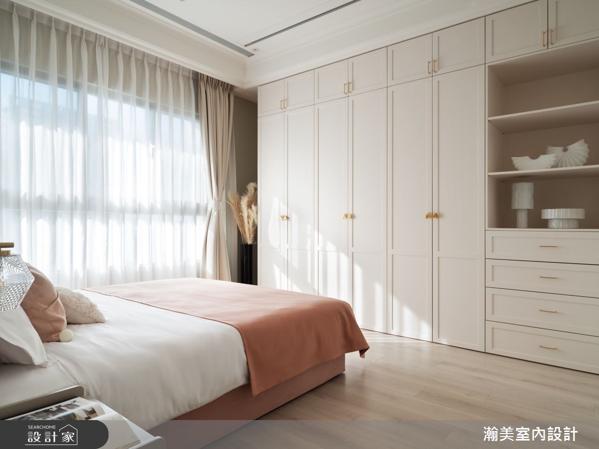 毛胚屋＿美式風臥室案例圖片＿瀚美室內設計＿瀚美_典雅生活圓舞曲之18
