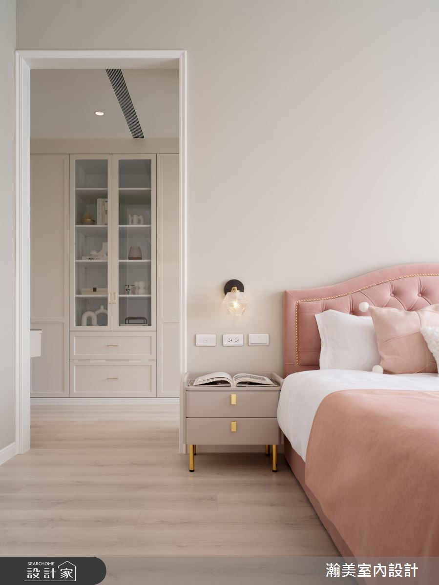 毛胚屋＿美式風臥室案例圖片＿瀚美室內設計＿瀚美_典雅生活圓舞曲之20