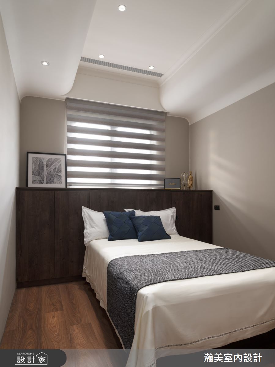毛胚屋＿美式風臥室案例圖片＿瀚美室內設計＿瀚美_典雅生活圓舞曲之24