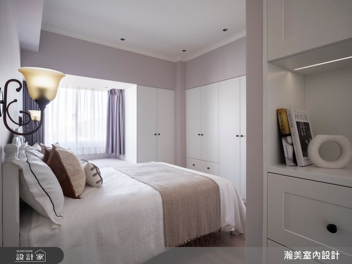 20坪中古屋(5~15年)＿美式風臥室案例圖片＿瀚美室內設計＿瀚美_冉冉愛藏之10