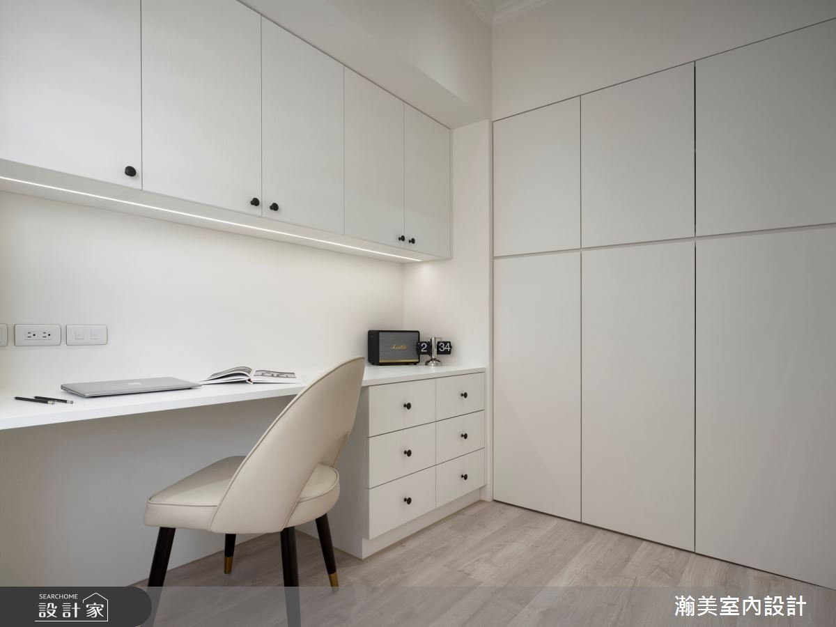 20坪中古屋(5~15年)＿美式風書房案例圖片＿瀚美室內設計＿瀚美_冉冉愛藏之9