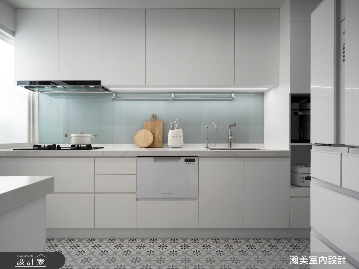 20坪中古屋(5~15年)＿美式風廚房案例圖片＿瀚美室內設計＿瀚美_冉冉愛藏之6