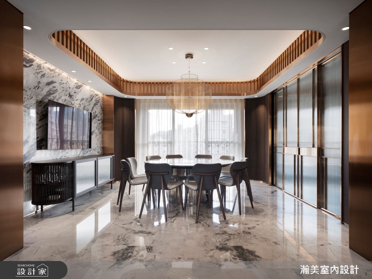 76坪老屋(16~30年)＿奢華風餐廳案例圖片＿瀚美室內設計＿瀚美_華美的時光典藏所之7